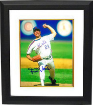 Frank Viola signed New York Mets 8x10 Photo Custom Framed (arm up pitching) - £54.16 GBP