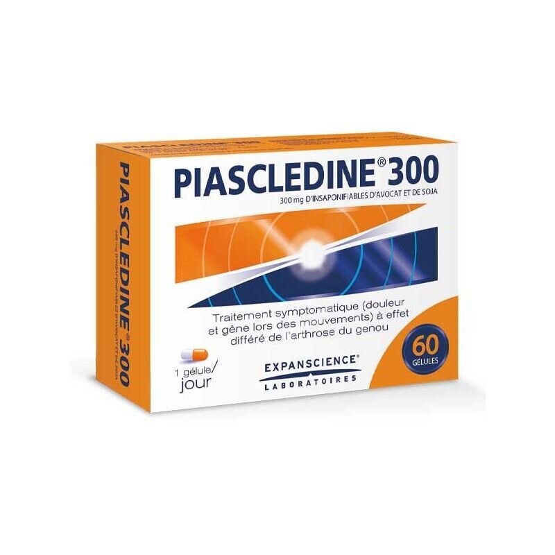 PIASCLEDINE 300mg 60Caps Anti-Rheumatic and Osteoarthritis Joints  EXP:2027