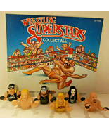 Vintage Thumb Wrestlers 1999 Vending Machine Toy Prizes Lot of 6 SKU 46 - £12.63 GBP