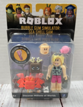 Roblox Action Figure Collection Bubble Gum Simulator Sea Shell Sam Gum Read - £6.38 GBP
