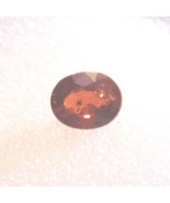 Spessartite (Oval 5.5x4.5x2.5mm) .63cts. Slightly Included Beautiful Cut! - $15.31 CAD