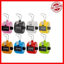 Easy-Reset Palm Click Counters in 8 Vibrant Colors - Ideal for Events &amp; ... - $425.02 MXN