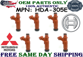 NEW Bosch x6 OEM Fuel Injectors for 2004-2011 Mitsubishi Galant Endeavor Eclipse - £170.37 GBP