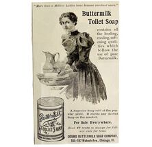 Cosmo Buttermilk Toilet Soap 1894 Advertisement Victorian Hygiene ADBN1aaa - €9,52 EUR