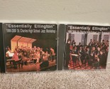 Lot de 2 CD de l&#39;atelier de jazz du lycée St. Charles 1999-2000 Ellington - $19.01