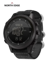 North Edge Apache46 Mens Outdoor Smartwatch Digital Military Style Black... - $61.33