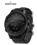North Edge Apache46 Mens Outdoor Smartwatch Digital Military Style Black... - £48.06 GBP