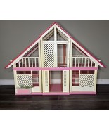 1978 Mattel Barbie Dreamhouse  A Frame Doll House With Accessories Pink - $175.00
