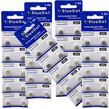 BlueDot Trading 50 pack AG3 LR41 392A 192 SR41 LR736 CX41 392 BATTERY Ba... - £12.57 GBP