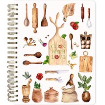 ceiba tree Blank Recipe Book to Write in Your Own Recipes Cookbook Notebook Jour - £18.36 GBP