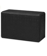 Black (Embossed Print) Color Yoga Block EVA Foam Soft Non-Slip Latex-Fre... - £70.38 GBP