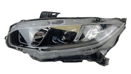 2016-2020 OEM Honda Civic Black Halogen Headlight Lamp Left LH Driver Side - £90.33 GBP