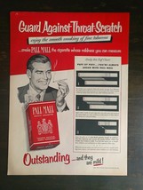 Vintage 1951 Pall Mall Cigarettes Full Page Original Ad 1221 - £5.30 GBP
