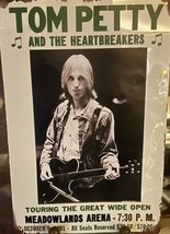 Tom Petty and The Heartbreakers 1991 Meadowlands Retro Mancave Tin Sign 8&quot; x 12&quot; - £23.84 GBP