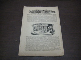 Scientific American 09/20/1862- Mechanics Chemistry Vg - £24.59 GBP