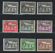 BRITISH TURKS &amp; CAICOS 1938-45  VF Mint &amp; Used Stamp Set  &quot;  King Geoge ... - £1.73 GBP