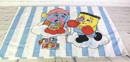 VTG 1986 PILLOW PEOPLE Twin Pillow Case Sham Bed Fabric For Crafts Carto... - £24.53 GBP