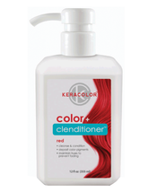 KeraColor Color Clenditioner - Red, 12 ounce