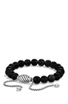 David Yurman Spiritual Bead Bracelet with Matte Black Onyx - £231.81 GBP