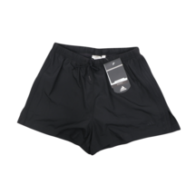 NOS Vintage Adidas Womens Medium Spell Out 3&quot; Spandex Lined Running Shor... - $54.40