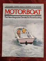 Rare MOTORBOAT Magazine December 1974 Powerboating Abacos Nantucket - £17.21 GBP
