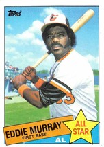 1985 Topps #701 Eddie Murray Baltimore Orioles ⚾ - $0.89