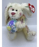 1993 TY Attic Treasures GEORGIA Easter Bunny 8&quot; Jointed Tie-Dye Holding ... - £9.58 GBP