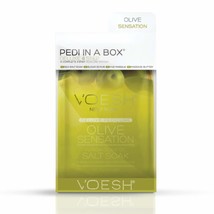 VOESH Pedi In A Box Deluxe 4 Step Set - Olive Sensation - £5.52 GBP