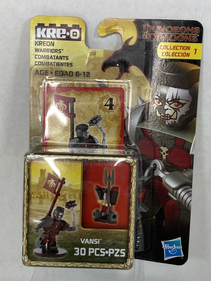 KRE-O Dungeons and Dragons Orc VANSI BLOODSCAR minifigure KREON D&D Kreo Figure - $9.50