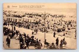 Strand General View Ostende Belgium UNP DB Postcard E16 - £2.69 GBP