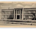 High School In Victoria Kansas Postcard - £7.79 GBP