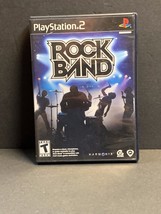 ROCK BAND PlayStation 2 Video Game Case &amp; Booklet - £1.34 GBP