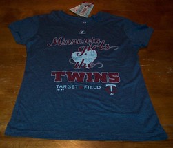 Women&#39;s Teen Minnesota Girls Love The Twins Mlb Baseball T-shirt Small New - £15.57 GBP