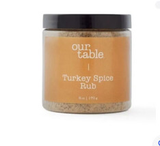 Our Table Turkey Spice Rub:6oz/170gm.Thanksgiving Day. ShipN24Hours - £11.65 GBP
