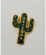 Arizona Cactus Shaped Collectible Souvenir Lapel Hat Pin - $19.60