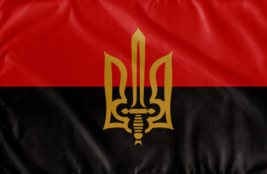 Ukrainian Resistance Embroidered Real Flag 3x5ft Sewn Design Christmas Slava Ukr - £37.92 GBP