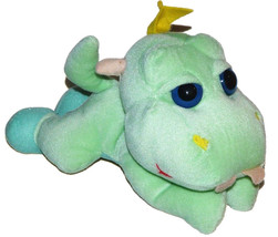 K&amp;K Games Mint Green Dragon Plush Lovey Stuffed Animal 10 inch  - £19.30 GBP