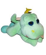 K&amp;K Games Mint Green Dragon Plush Lovey Stuffed Animal 10 inch  - £19.40 GBP