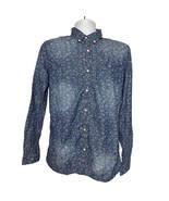 Buffalo David Bitton Men&#39;s Small Skyler Floral Shirt Button Down Long Sl... - $23.11 CAD