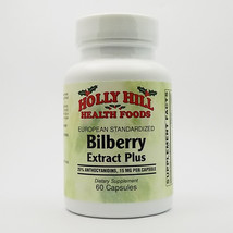 Holly Hill Health Foods, European Standardized Bilberry Extract Plus 15M... - $20.59