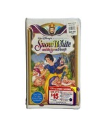 Snow White #1524 VHS 1994 Walt Disney Masterpiece Collection New - £23.51 GBP