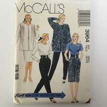 McCalls Sewing Pattern 3964 Easy Non-Stop Wardrobe Career Top Pants Small Uncut - £3.16 GBP