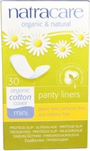 Natracare Panty Liners Mini 30 Count (2 Pack) - $28.99