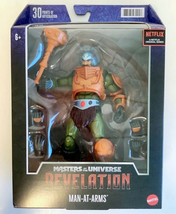 Mattel GYV13 Masters of the Universe Masterverse Revelation MAN-AT-ARMS Figure - £31.76 GBP