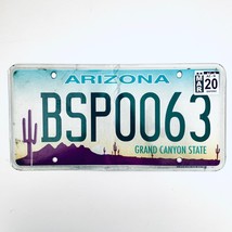 2020 United States Arizona Grand Canyon State Passenger License Plate BS... - £13.19 GBP