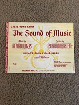 Selections From The Sound Of Music By Richard Rodgers VINTAGE RARE FIND - $226.59