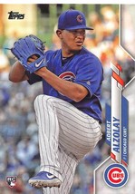 2020 Topps #340 Adbert Alzolay RC Rookie Card Chicago Cubs ⚾ - £0.68 GBP