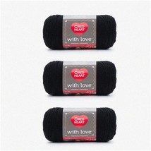 LoveCrafts Black Bliss Yarn Trio - 198g/7oz Acrylic (4 Medium Worsted) -... - $81.13