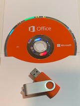2 PC - Microsoft Office Professional 2019 USB Media Suite - £95.58 GBP