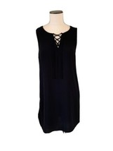 Atmosphere Black Tunic Dress Cover-Up Sun Dress Women’s US Size 6 NWT Se... - $28.49